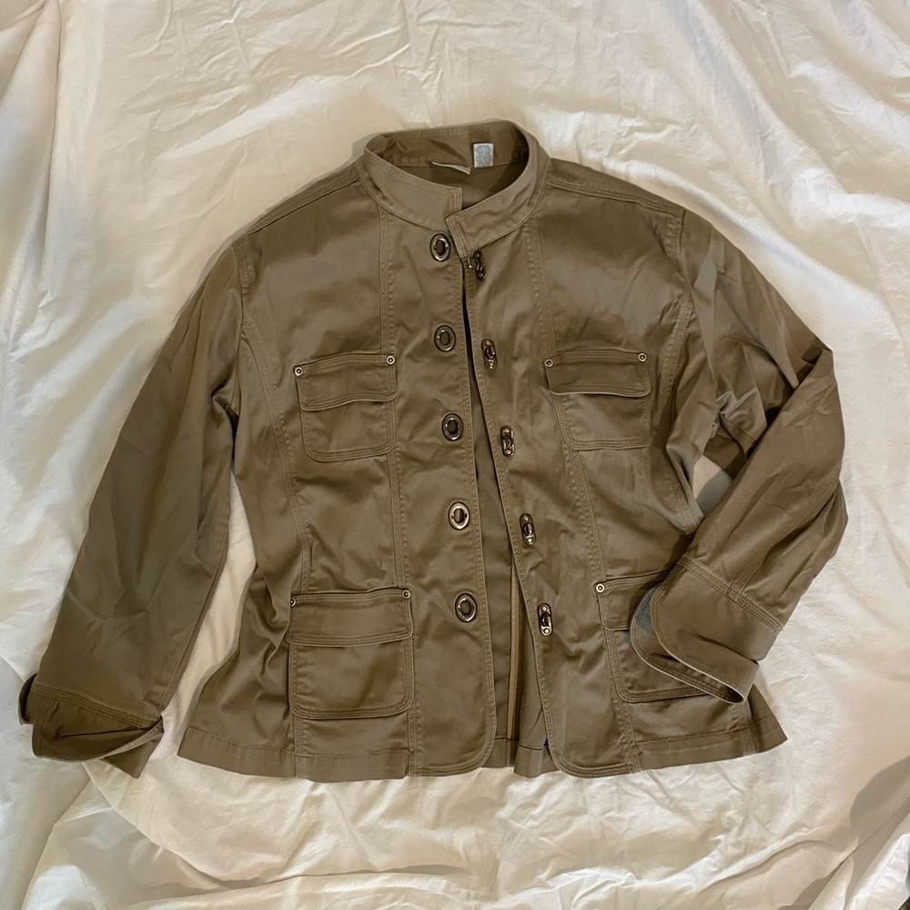 Chico’s Khaki Jacket